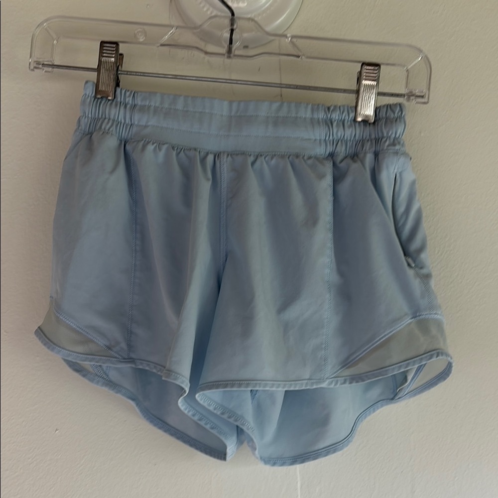 Light Blue Lululemon Hotty Hot (Tall)